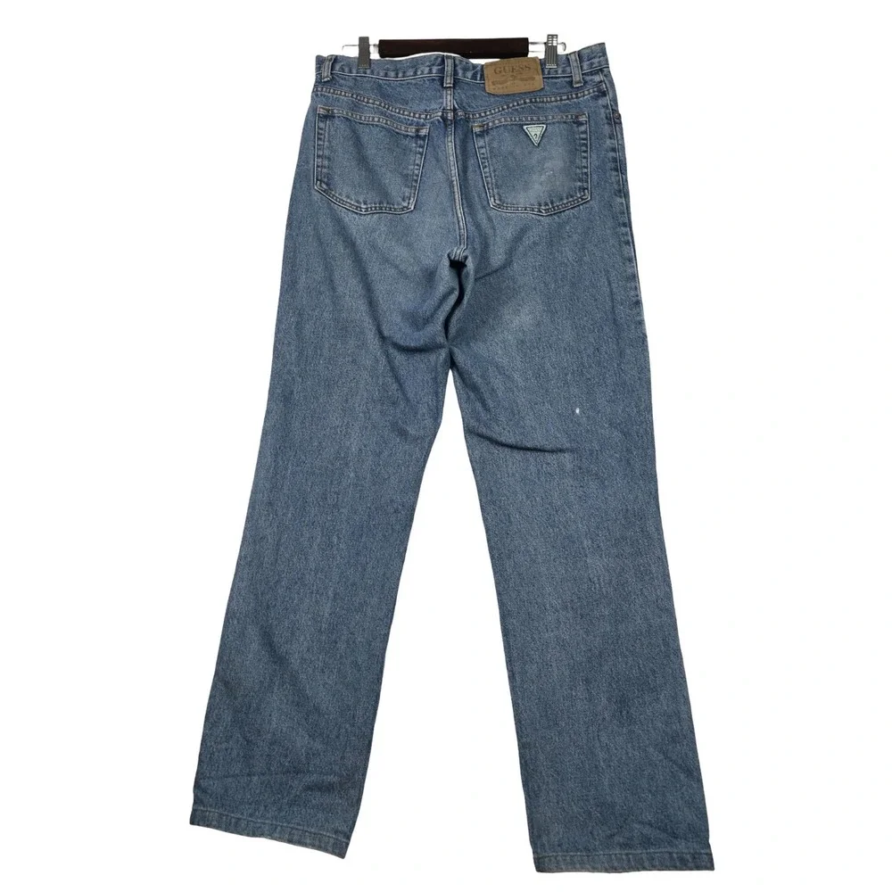 Vintage Guess Georges‎ Marciano Jeans Made in USA 36 x 32 Stained Workwear 10001